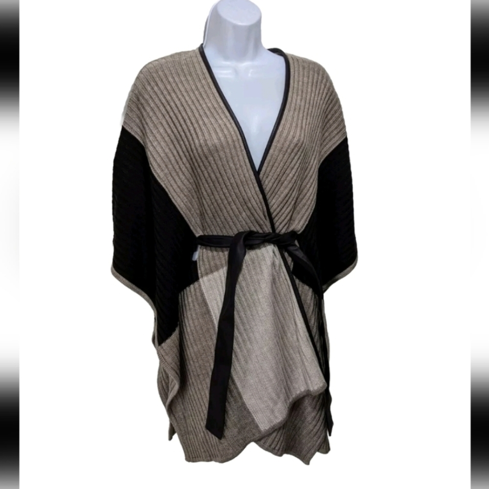 NWT New York & Company Cape Kimono Cardigan Sweater S M #4